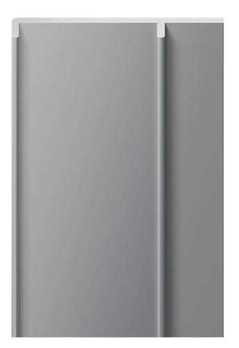 Profil do płyt ściennych, górny, dł. 5000 mm (M 1572)