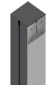 Słup świetlny jednostronny z adapterem L 1032-3500B.03