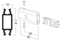 Adapter dł. 16 mm M 1100